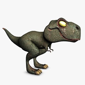 t-rex v-ray 3d model