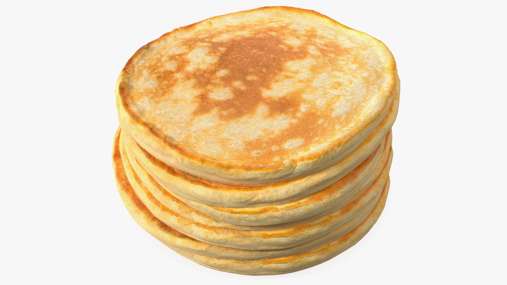 Seven Pancakes 3D model preview