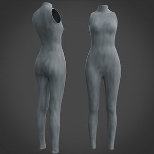 3D Female Jumpsuit - Yoga-Sport wear