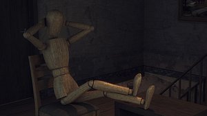 Wooden Mannequin