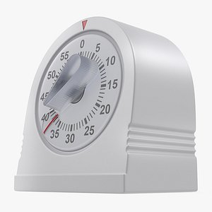 3D classic mechanical kitchen timer