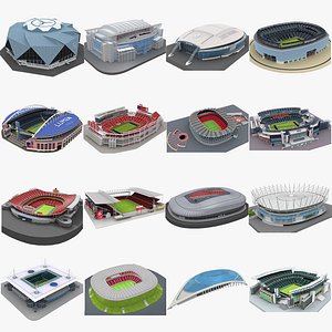 3D Stadiums CollectionUsa Mexico and Canada 2026 model