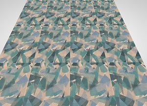 3D rug floor tile