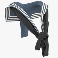 British Royal Navy Middy Collar