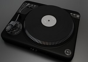 3D turntable devices electronic model