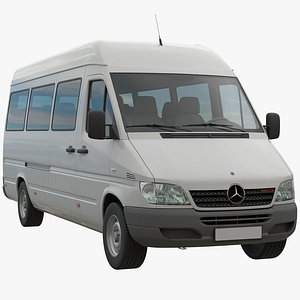 3D model Mercedes Sprinter Classic minibus