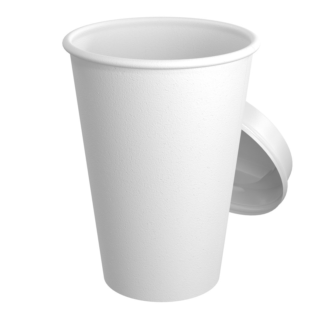 3d Paper Cup Model