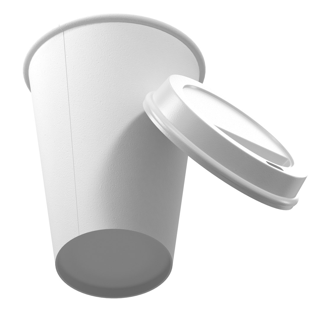 3d Paper Cup Model