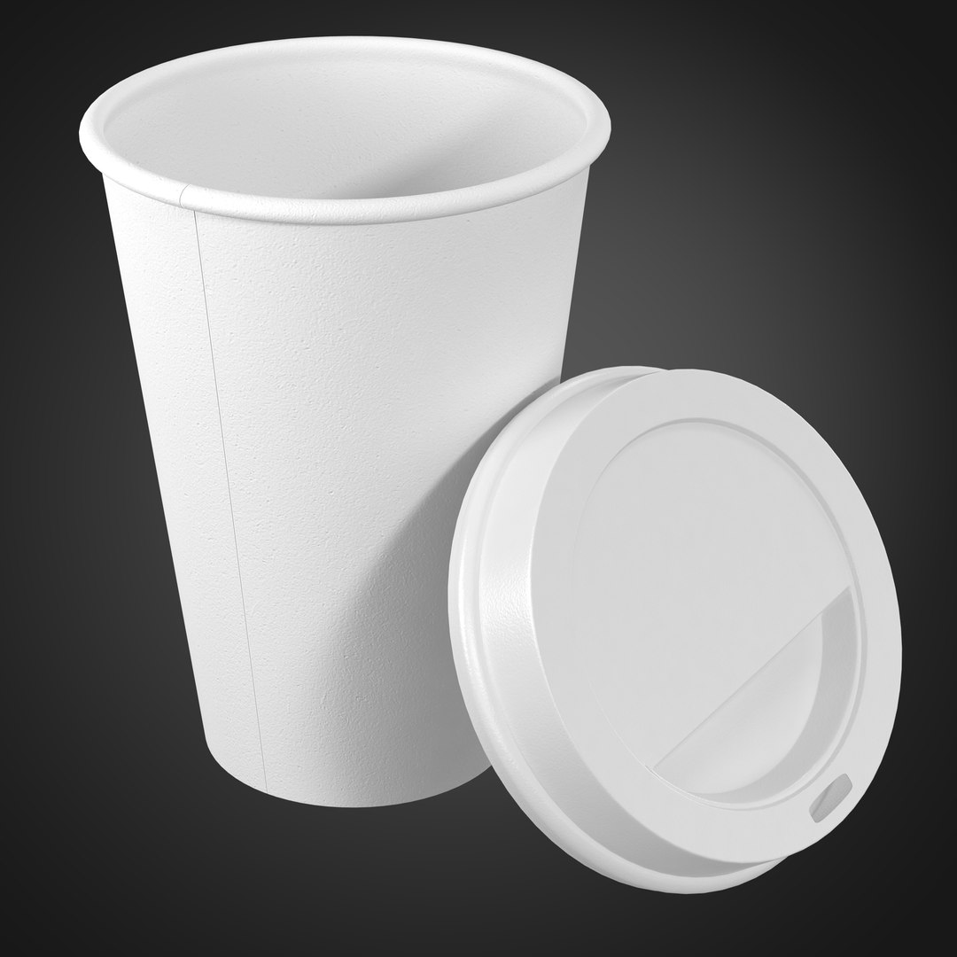 3d Paper Cup Model