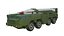Lançador de mísseis Hwasong-6 SCUD-C de baixo poli