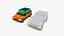 collezione di 30 auto low poly