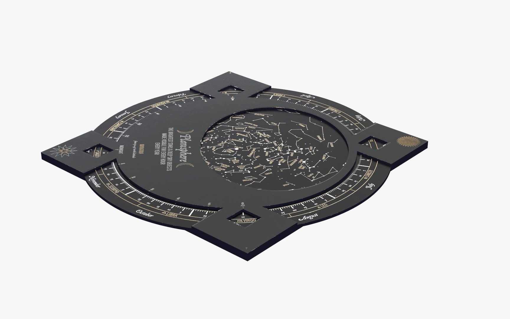 Planisphere Skywatchers Sky 3D Model - TurboSquid 1606975