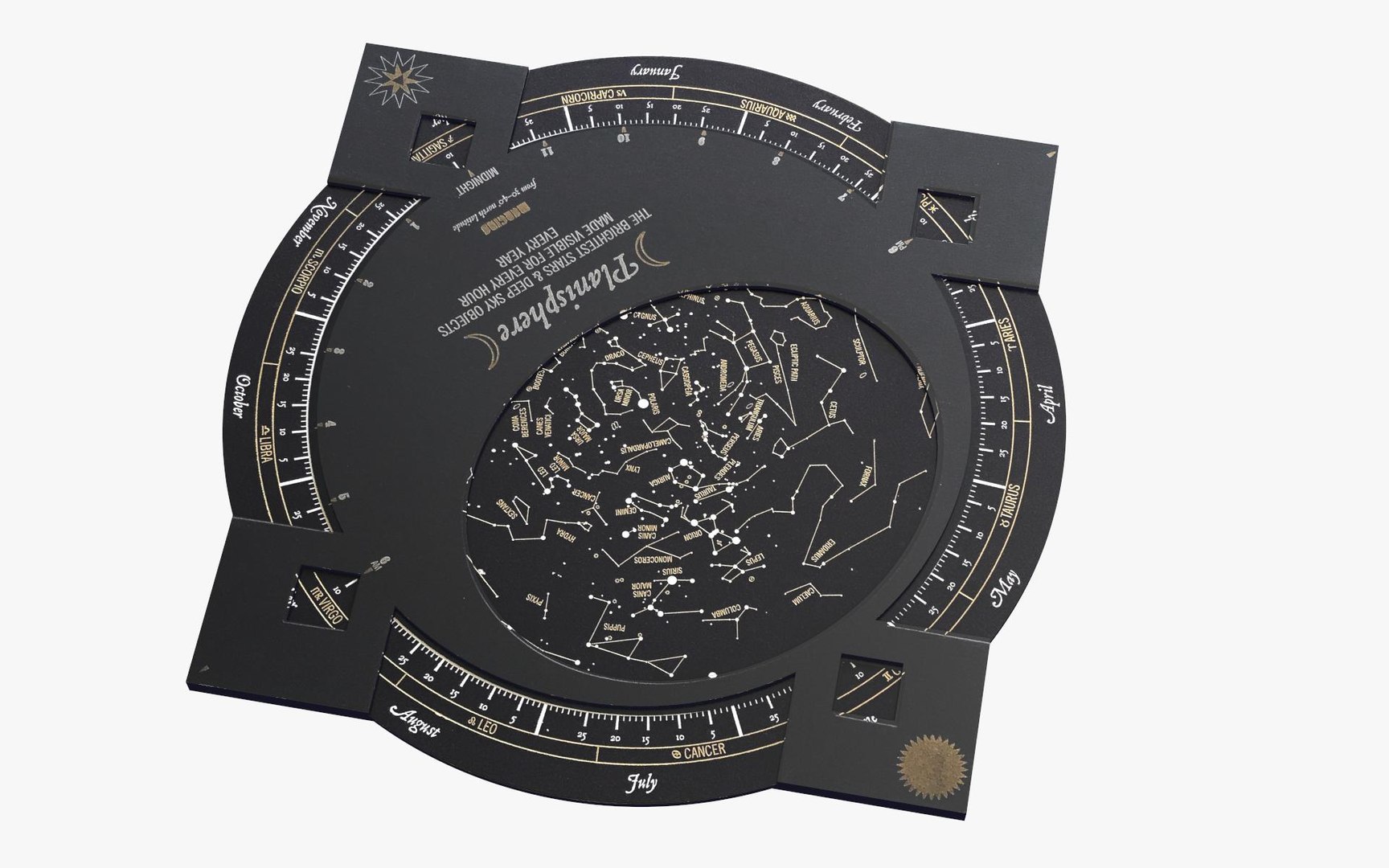 Planisphere Skywatchers Sky 3D Model - TurboSquid 1606975