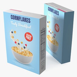 Corn Flakes Box model