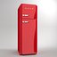 Smeg Fridge Red