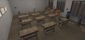 vr labour room - 3D model