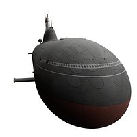 Russian Akula Class Submarine