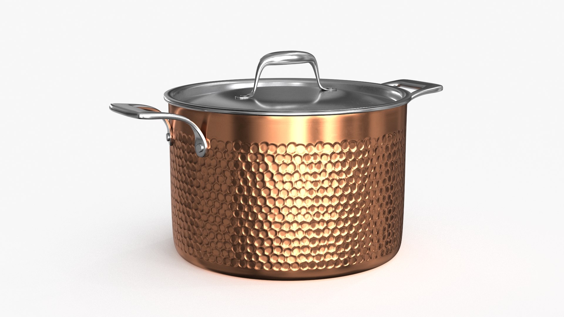 3D Model Stainless Steel Cookware Pan 3D Model - TurboSquid 2233546