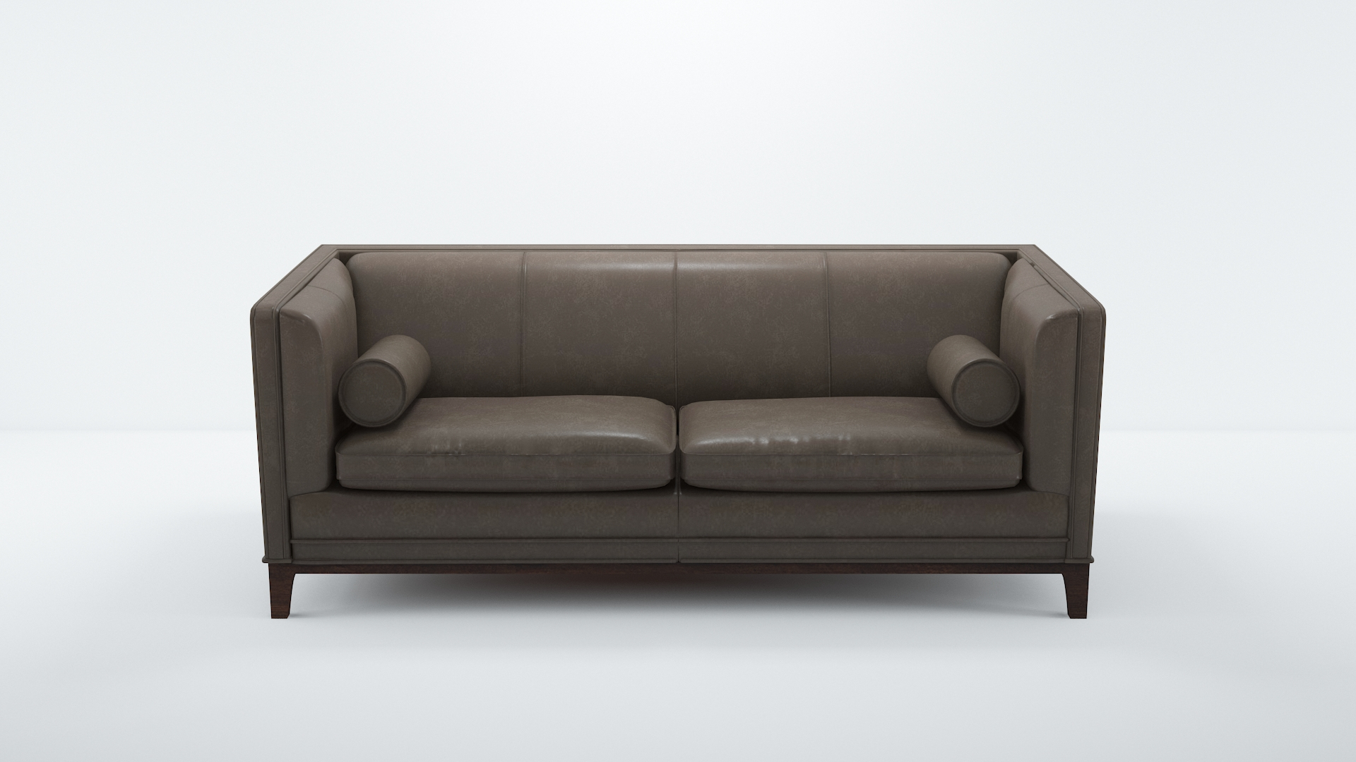 Ethan Allen Anderson Leather Sofa 2 3D Model TurboSquid 1959430