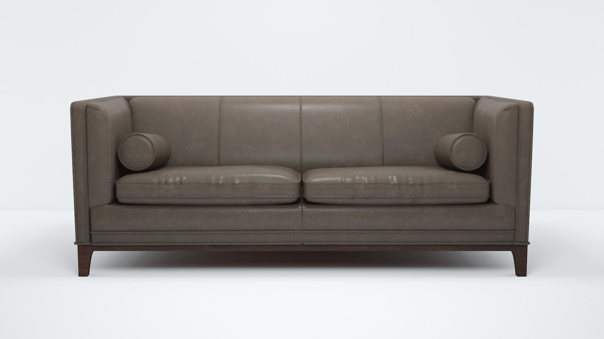 Ethan Allen Anderson Leather Sofa 2 3D Model TurboSquid 1959430