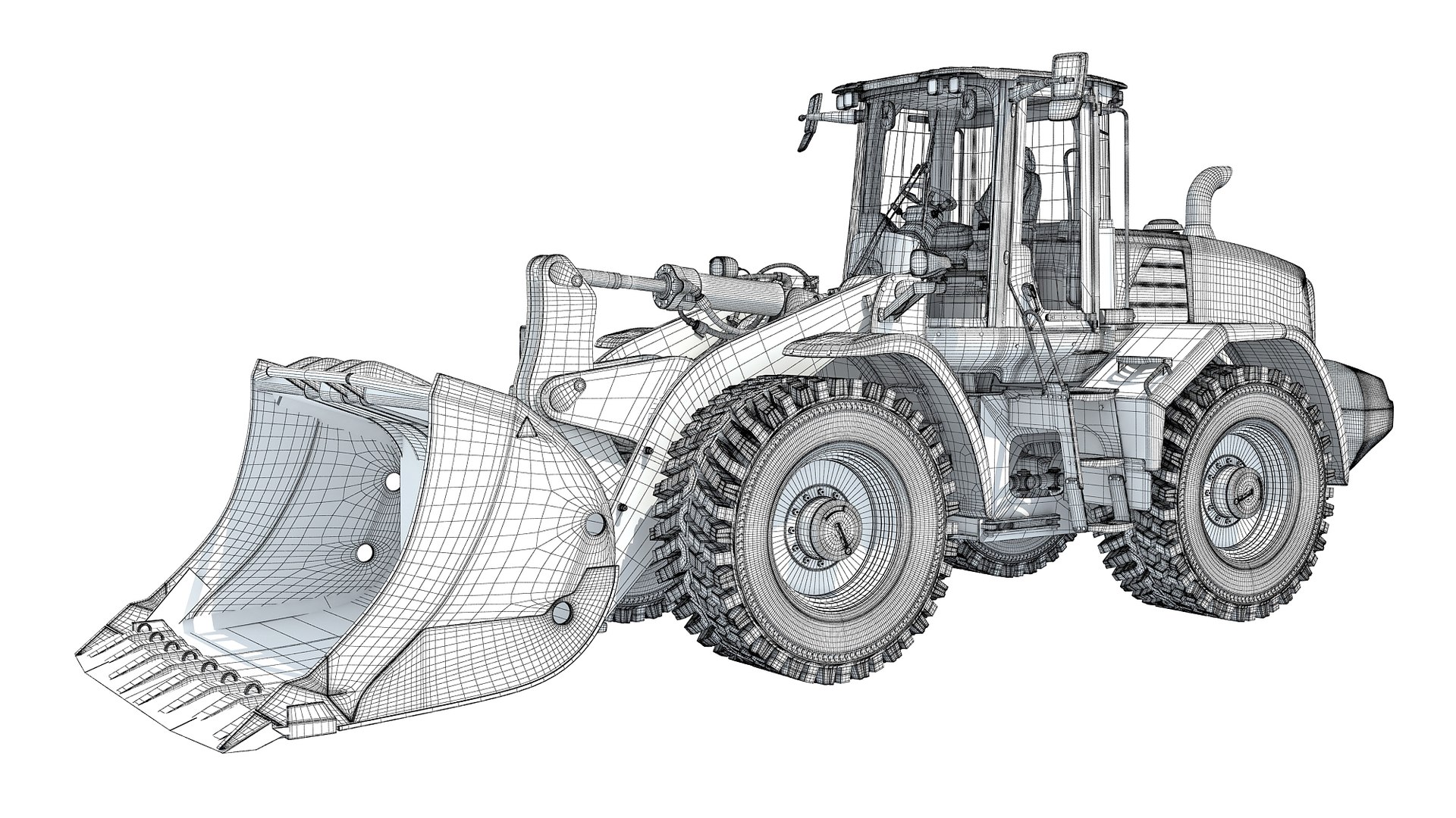 3D model wheel load loader - TurboSquid 1689631