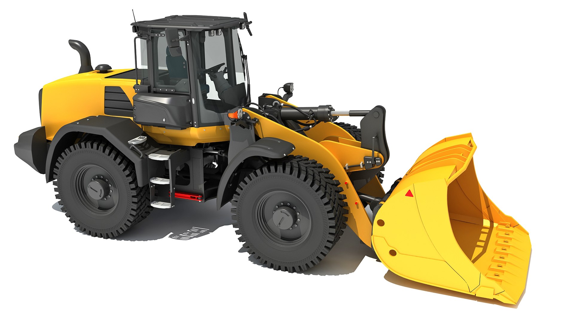 3D model wheel load loader - TurboSquid 1689631