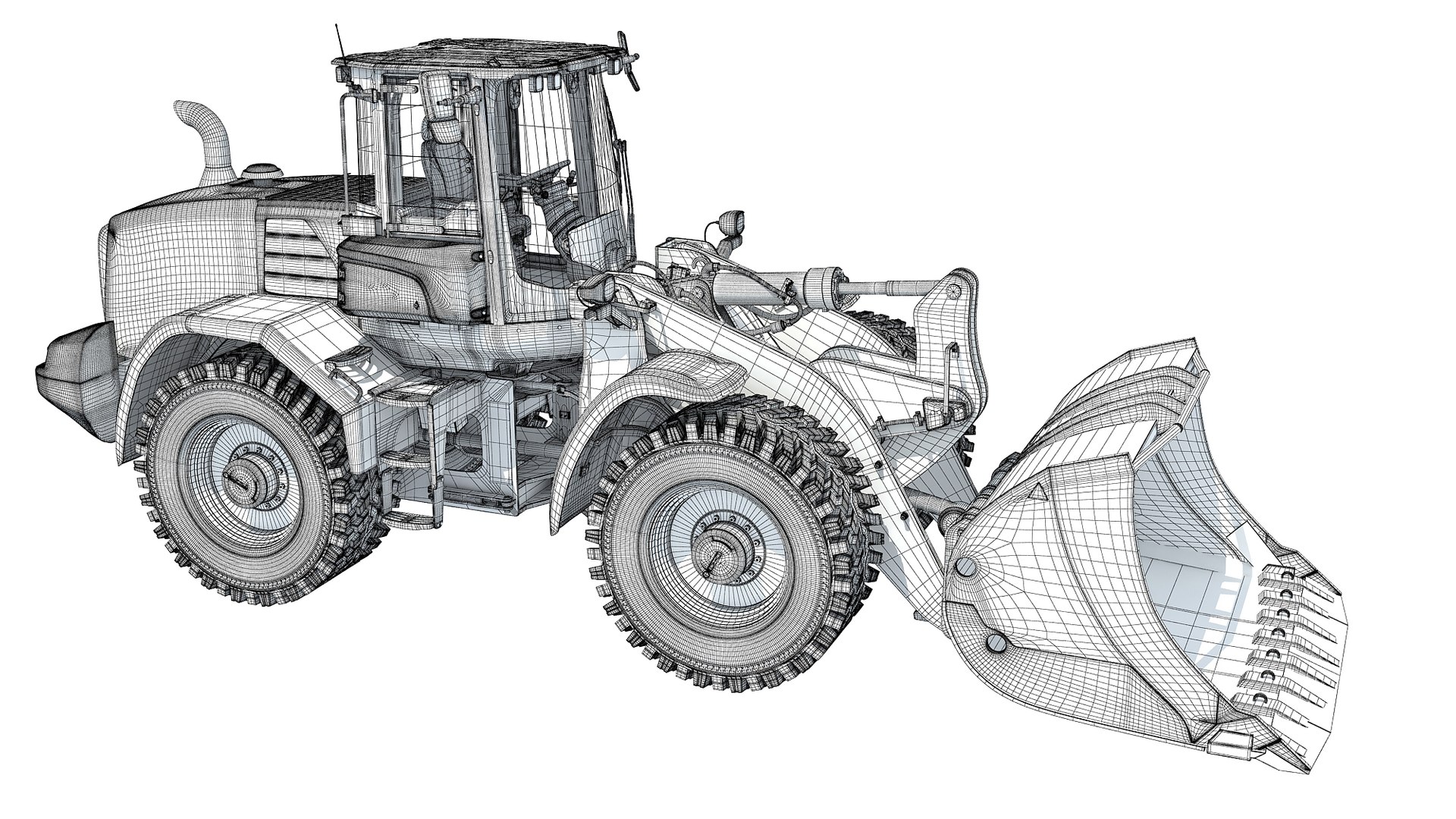 3D model wheel load loader - TurboSquid 1689631