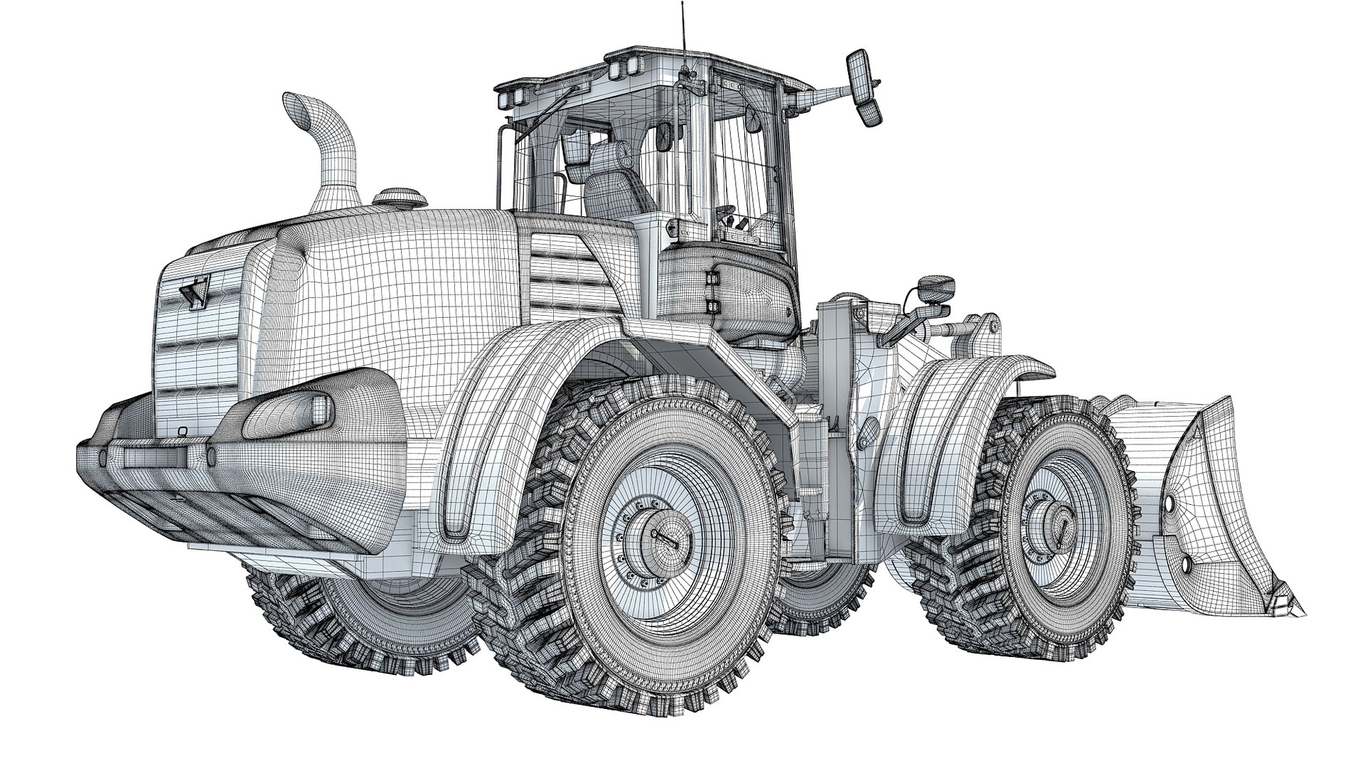 3D model wheel load loader - TurboSquid 1689631