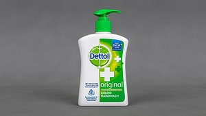 3D dettol liquid hand wash