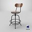 3D realistic adjustable height industrial