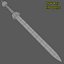 Low poly Light Gladiator - Greek Armor