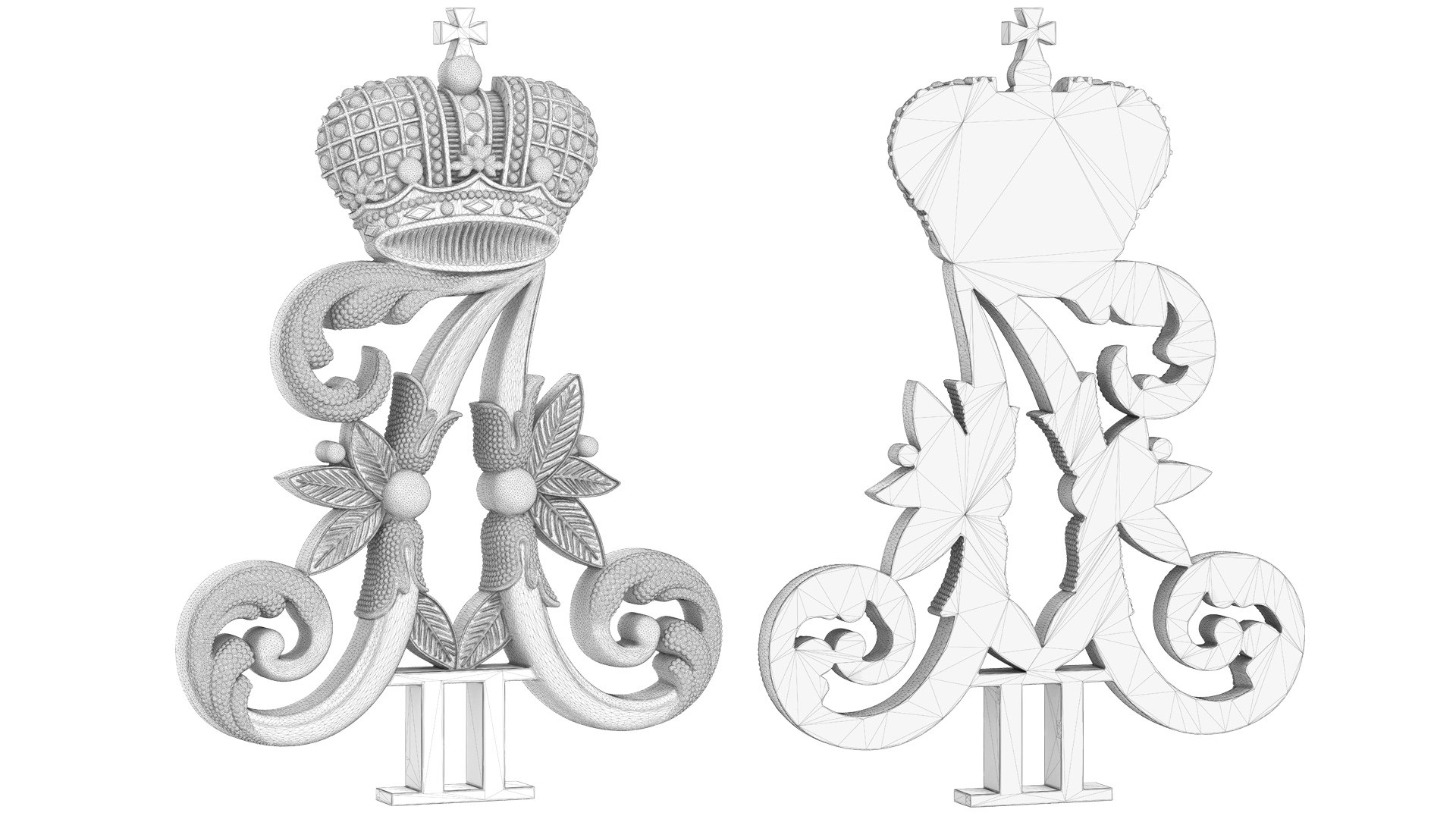 3D Monogram of Emperor Alexander II model https://p.turbosquid.com/ts-thumb/5P/9gwxCm/FL/monograma2_006/jpg/1733138947/1920x1080/fit_q87/9f71b066e21cae5d58050feba4637c503ac57710/monograma2_006.jpg