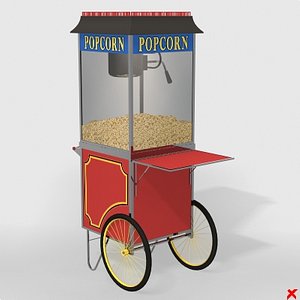 3d popcorn popper