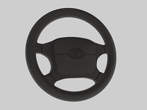 3D Steering wheel Toyota Supra Mk4 model