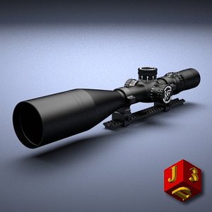 scope optical sight nightforce 3d model