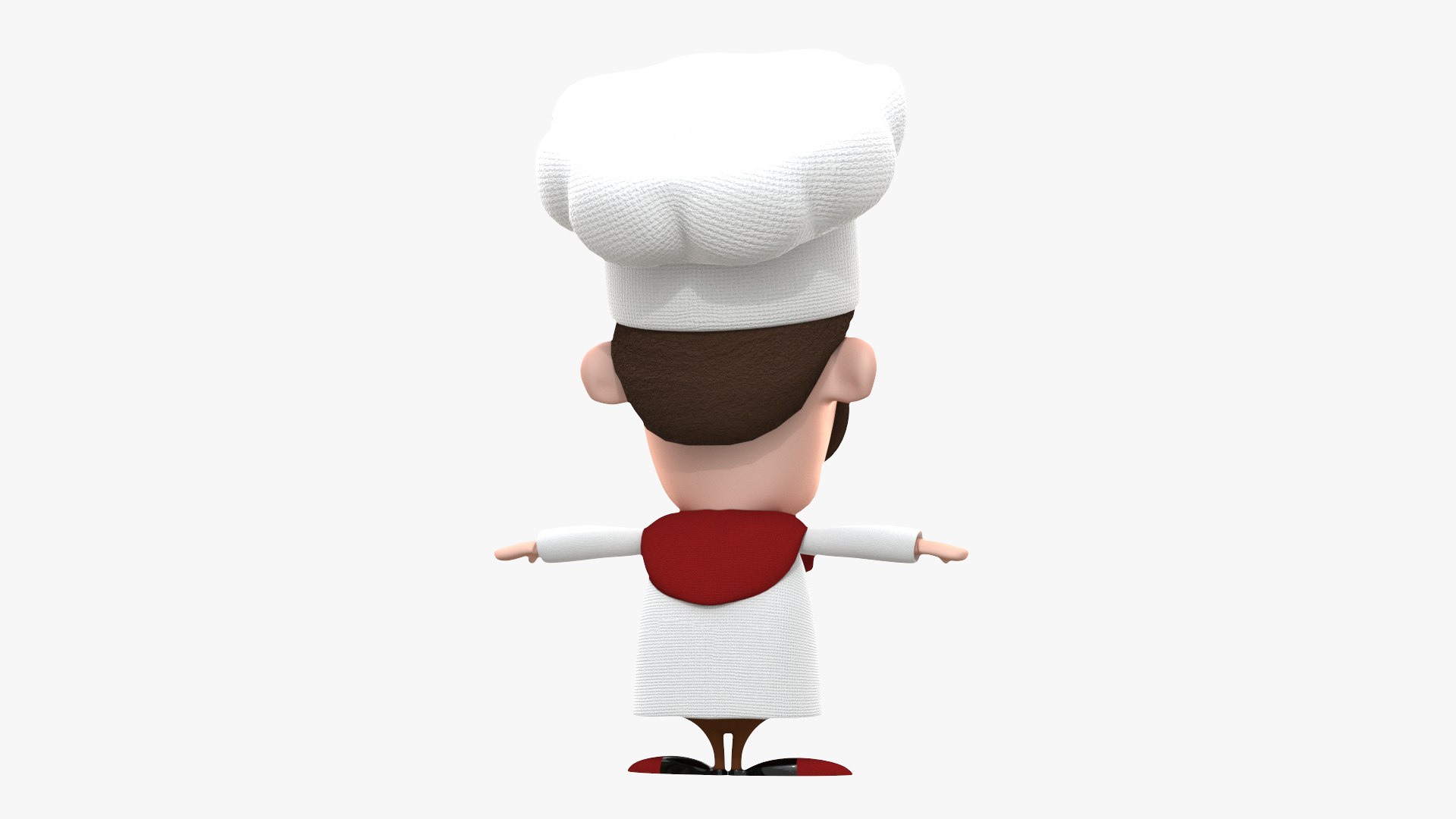 Cook Character 3D model - TurboSquid 1908531