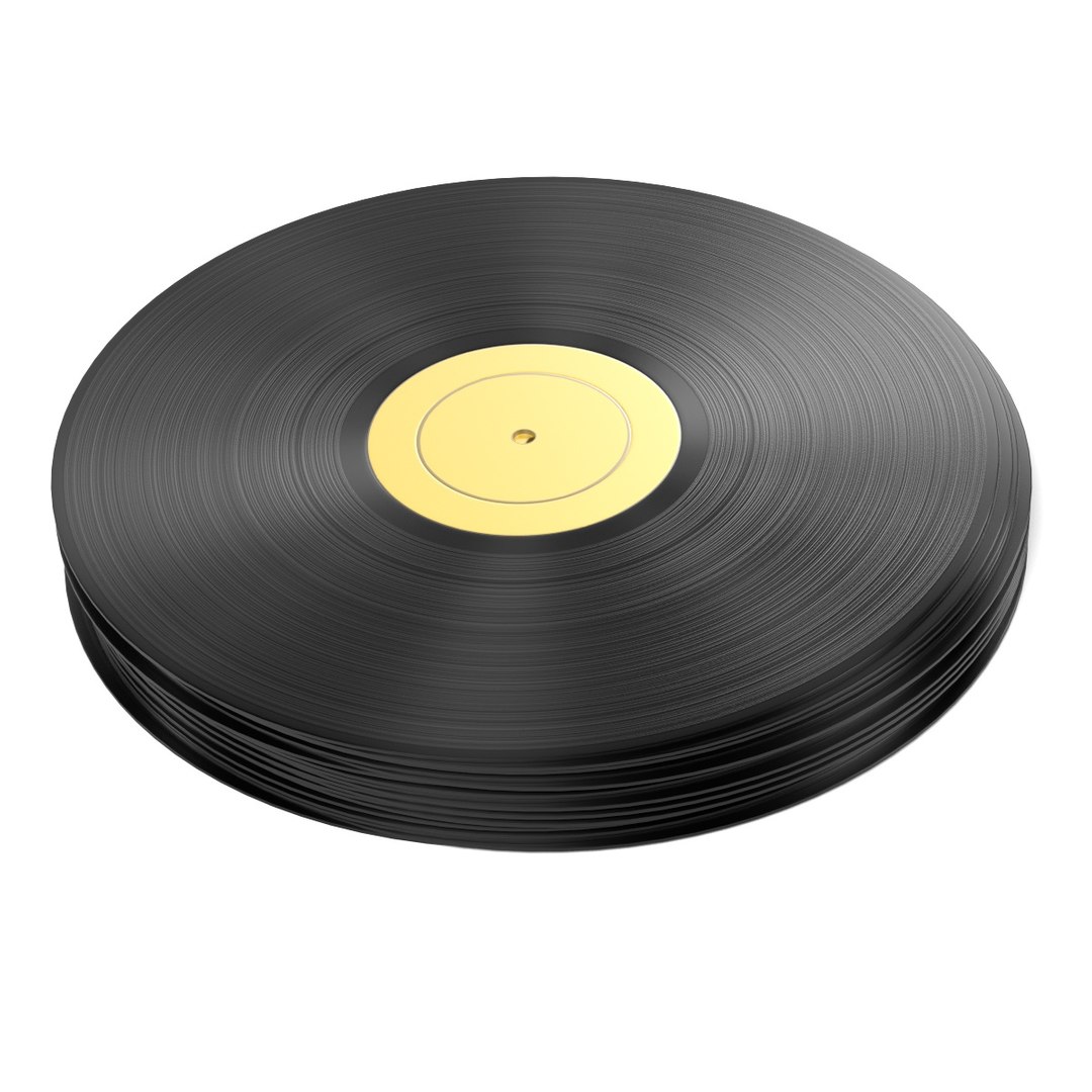 3d Vinyl Record