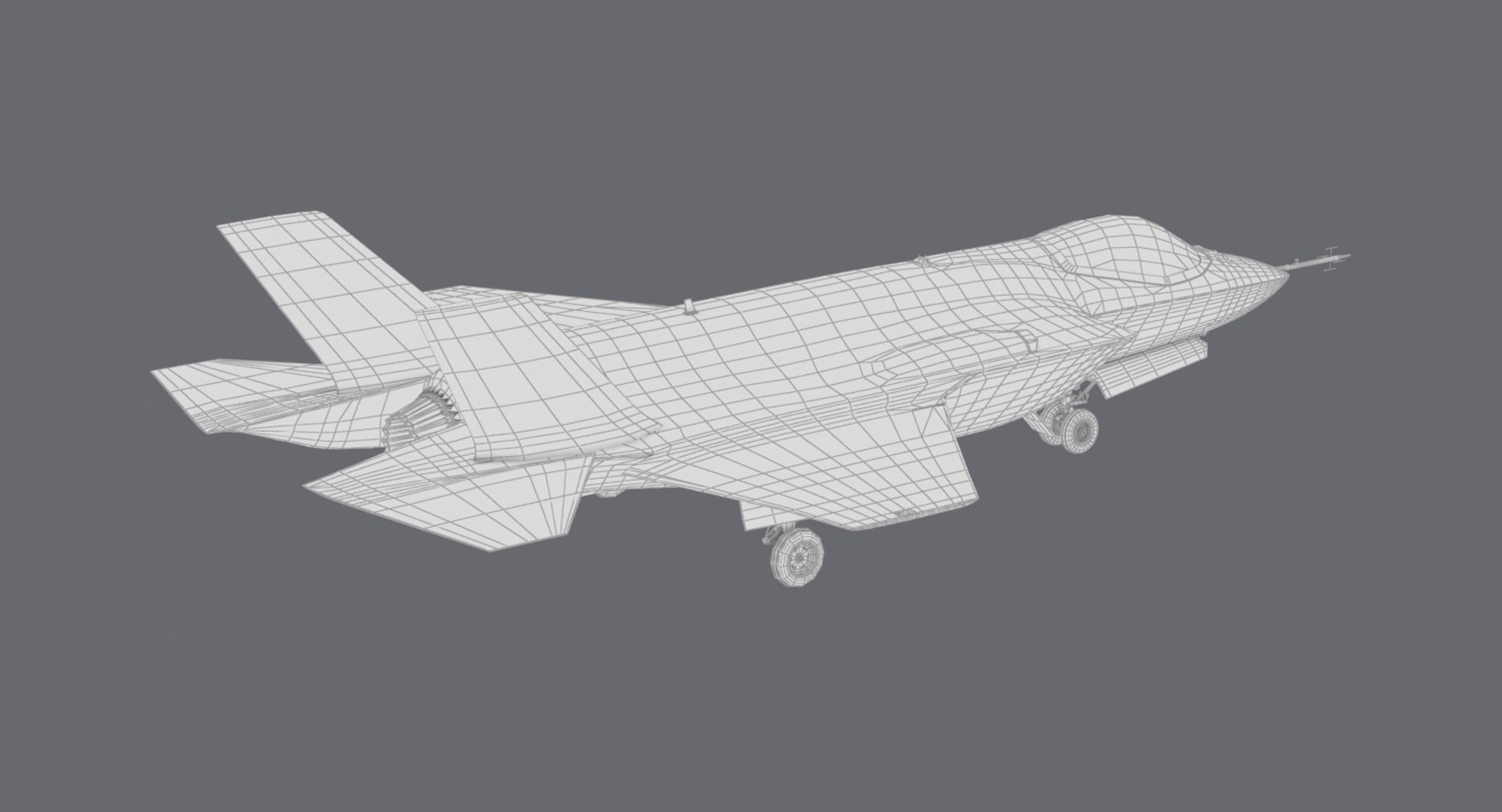 lockheed martin f-35 lightning 3d max https://p.turbosquid.com/ts-thumb/5P/MJI4Iy/z2mxMPHu/f35_wireframeshot_0002/jpg/1457617799/1920x1080/fit_q87/84c74ceb40df3018b08ca68fd420fb42408bdbfa/f35_wireframeshot_0002.jpg