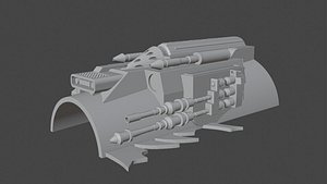 3D Mandalorian Gauntlet model