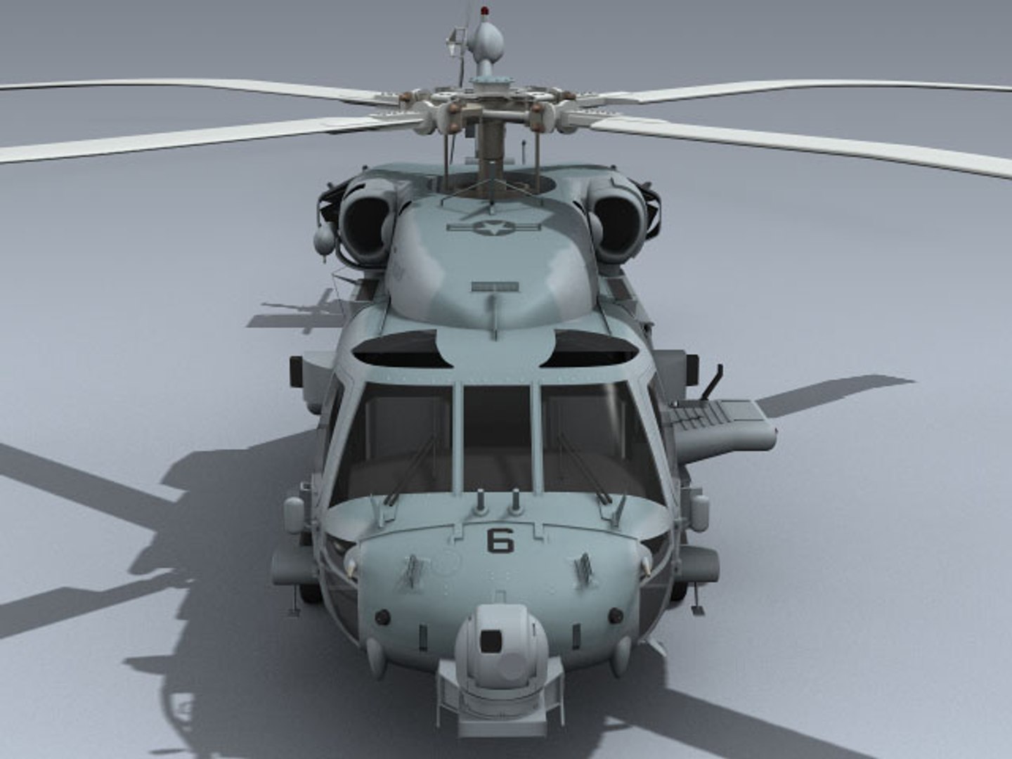 max hh-60h seahawk rescue helicopter