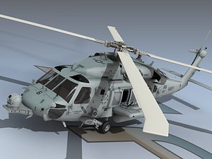 max hh-60h seahawk rescue helicopter