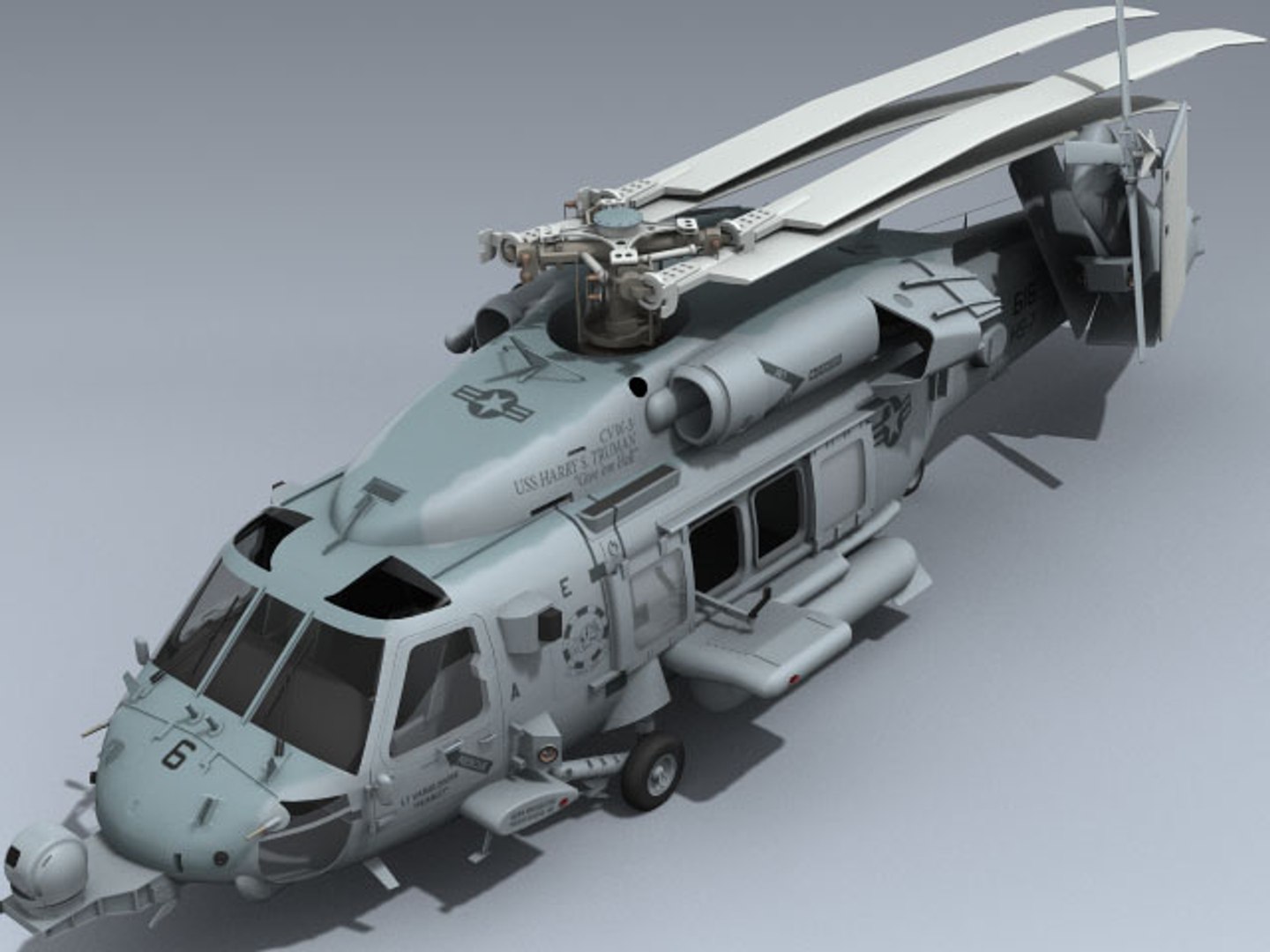 max hh-60h seahawk rescue helicopter