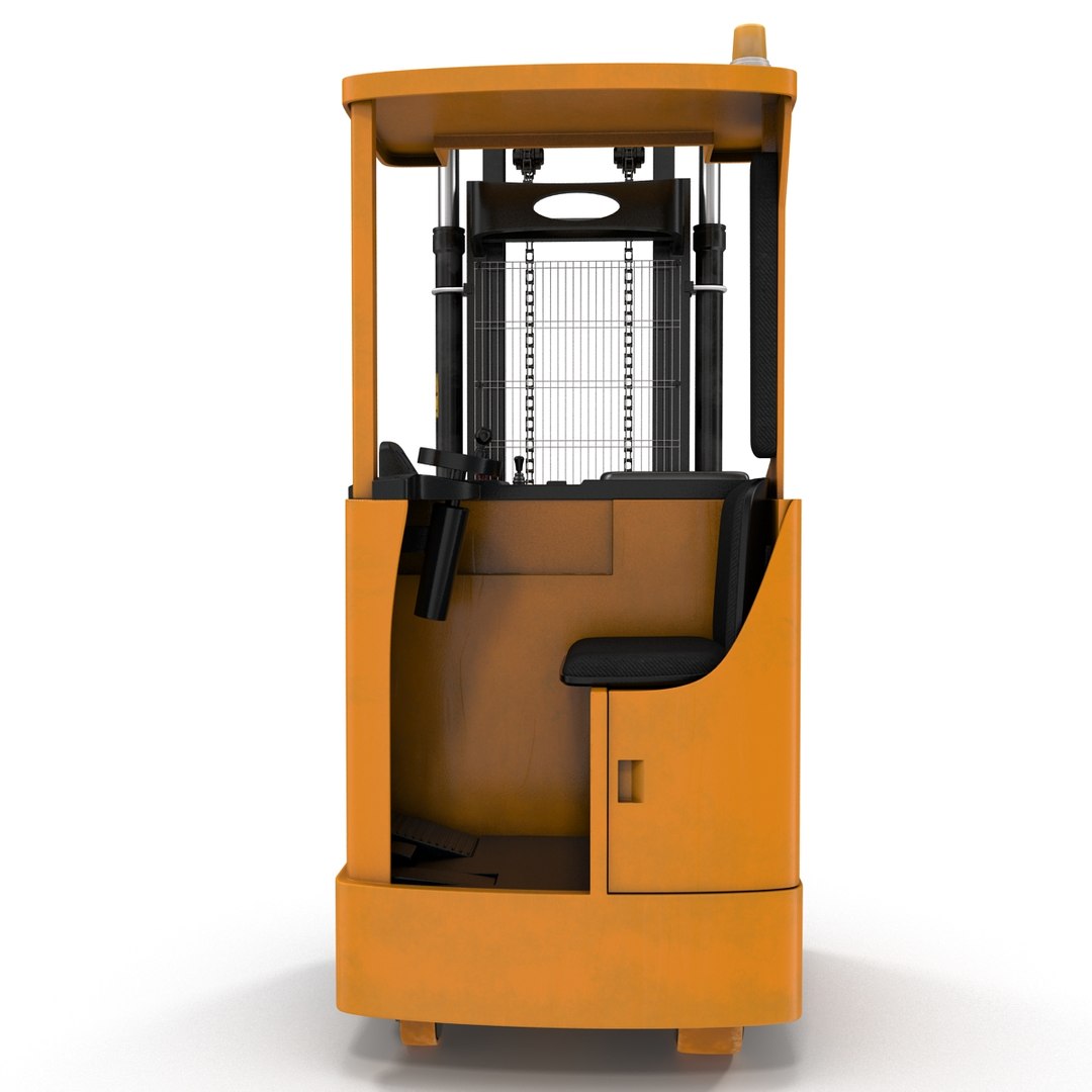 3d Model Of Rider Stacker Orange