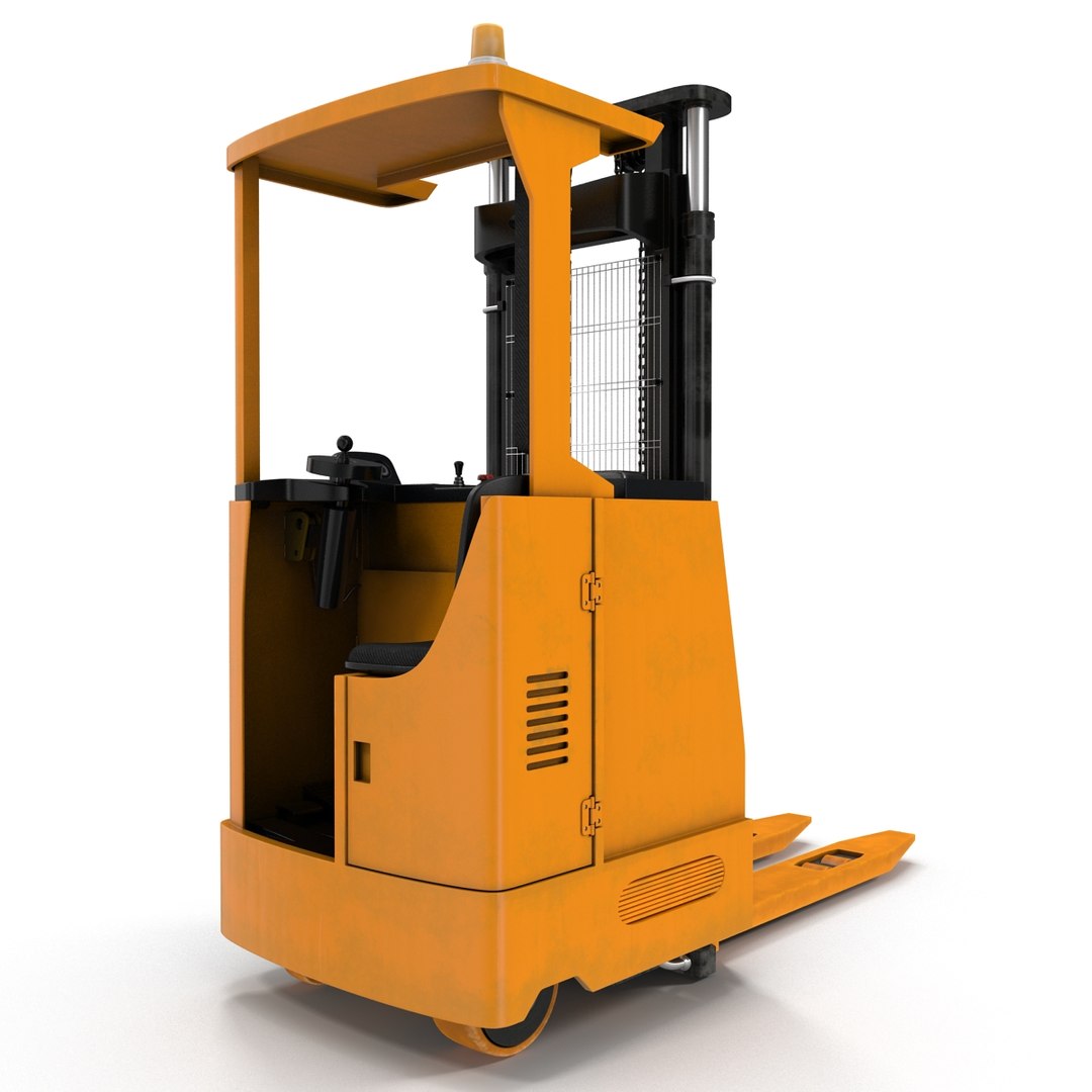 3d Model Of Rider Stacker Orange