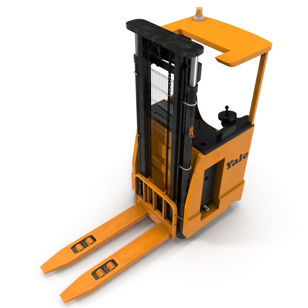 3d Model Of Rider Stacker Orange