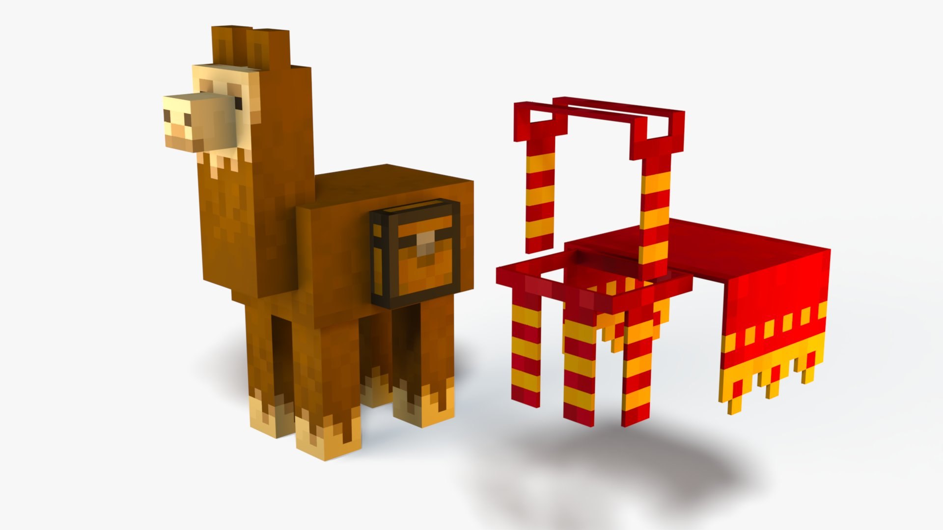 3D Minecraft Llama https://p.turbosquid.com/ts-thumb/5P/Sz3LWD/lr/2/jpg/1773305518/1920x1080/fit_q87/931467ee42315a0f43aed5a6cc77669ef06d638f/2.jpg