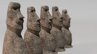 Moai statues