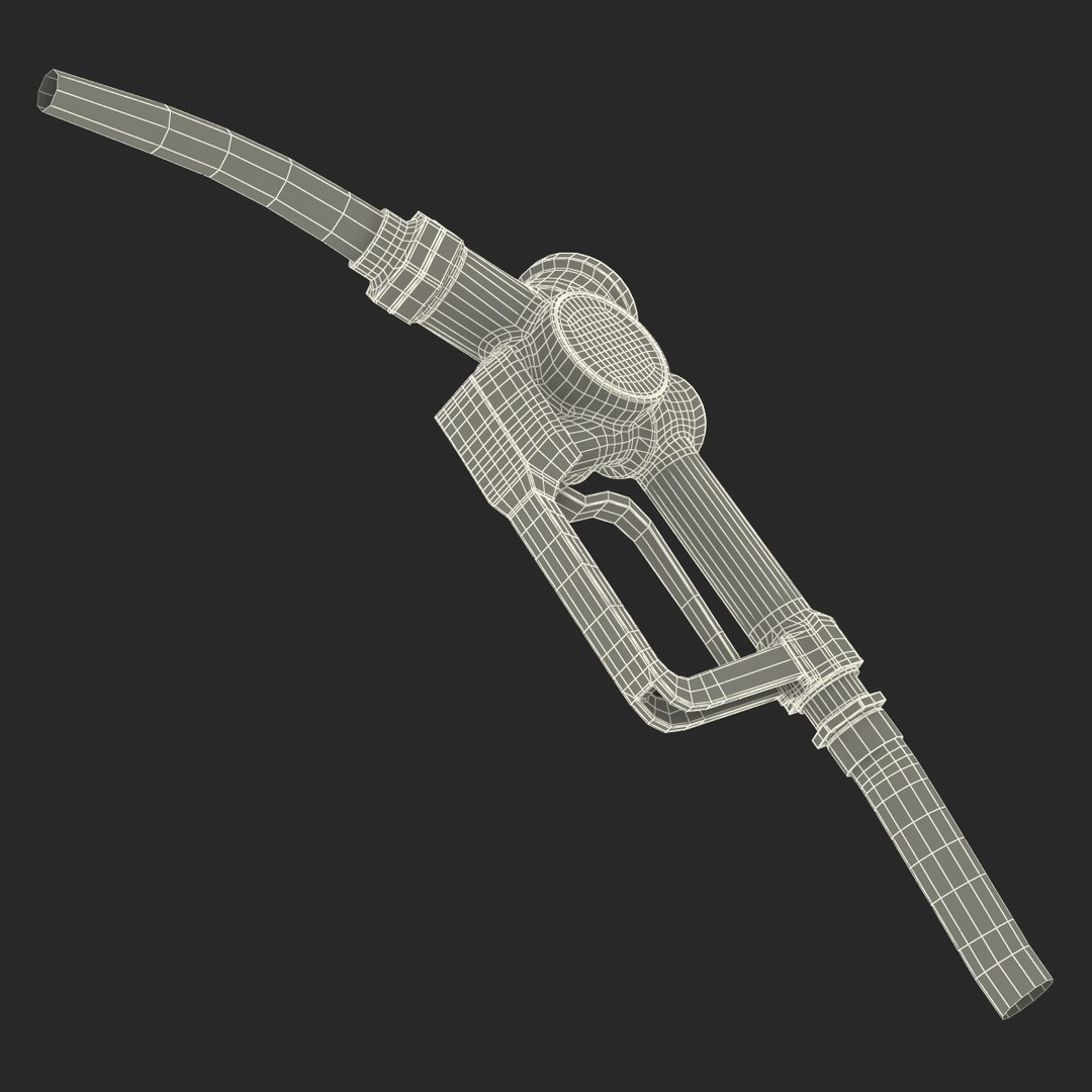 Retro Fuel Nozzle 3d 3ds