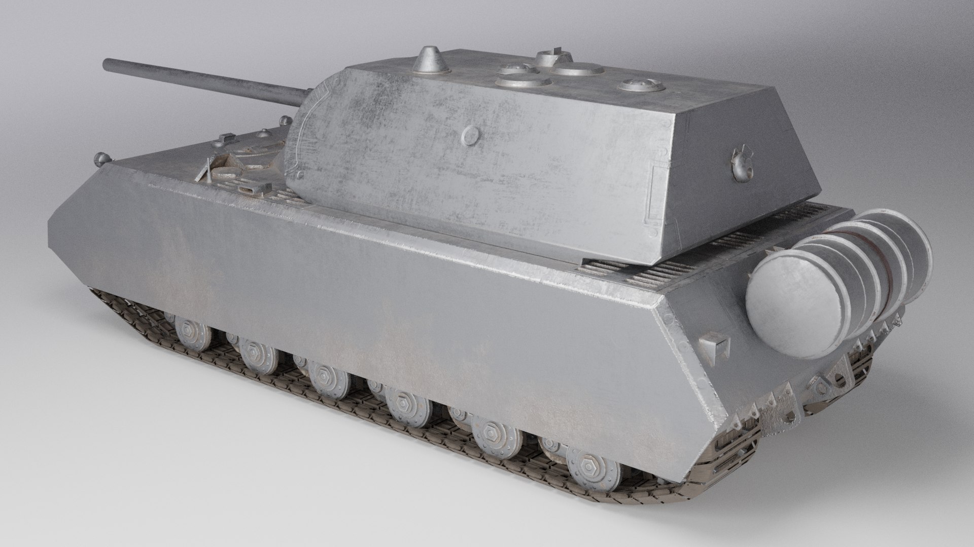 Maus Tank - Game-Ready - RIGGED - LOW-POLY 3D model - TurboSquid 1753721