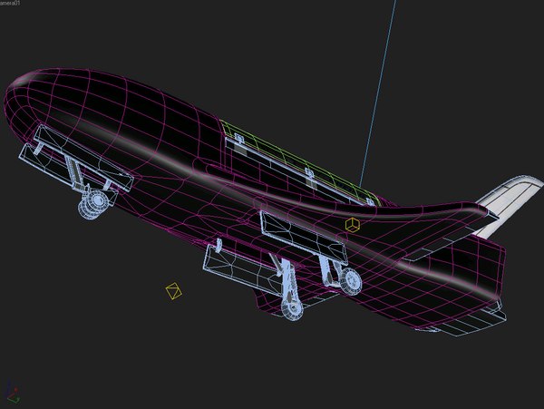 X-37b X 37 B 3d Model